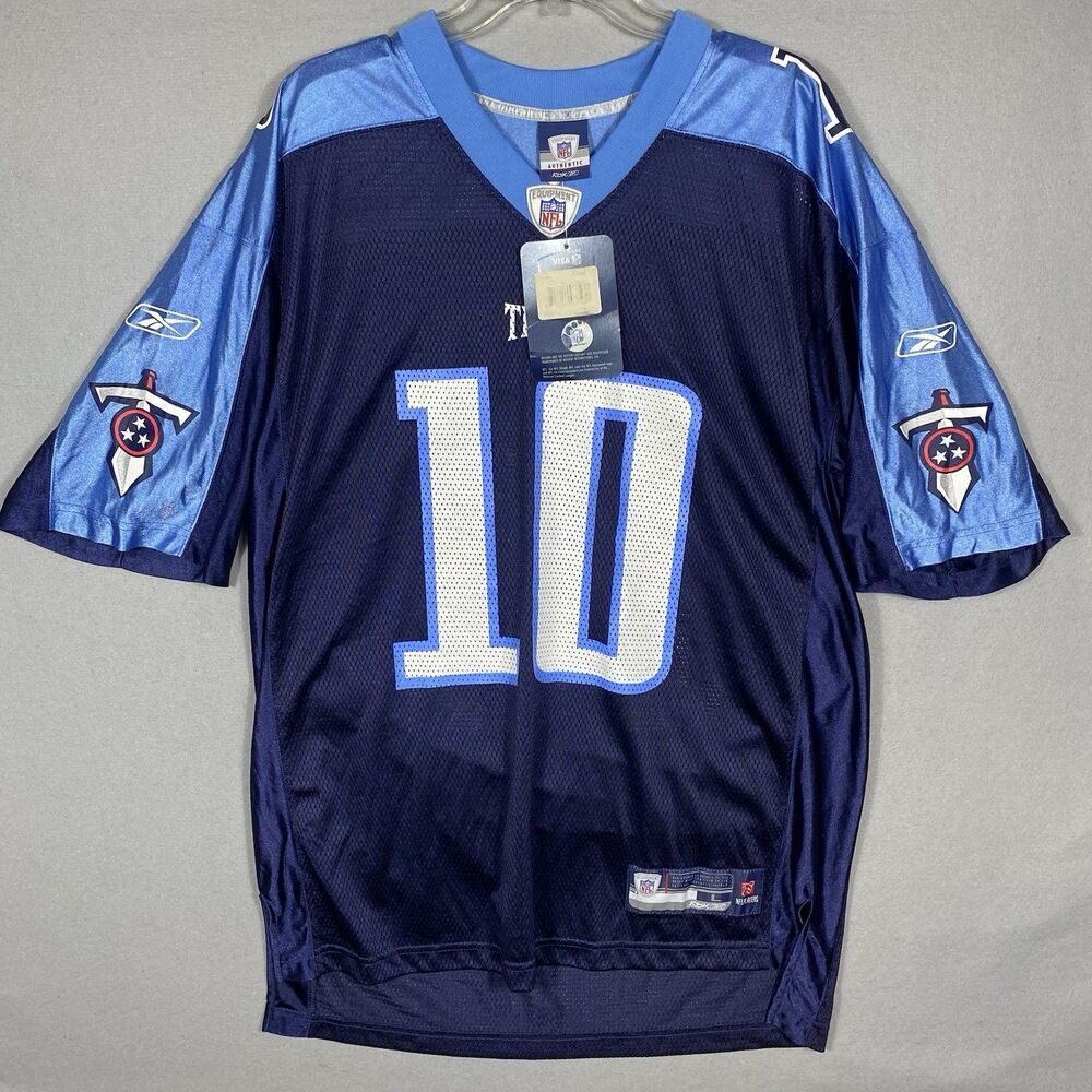 Tennessee Titans #10 Vince Young NFL Football Jersey Men’s Large NFL Reebok NWT